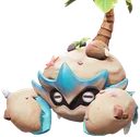 Shrubclaw, a Rock Aniimo
