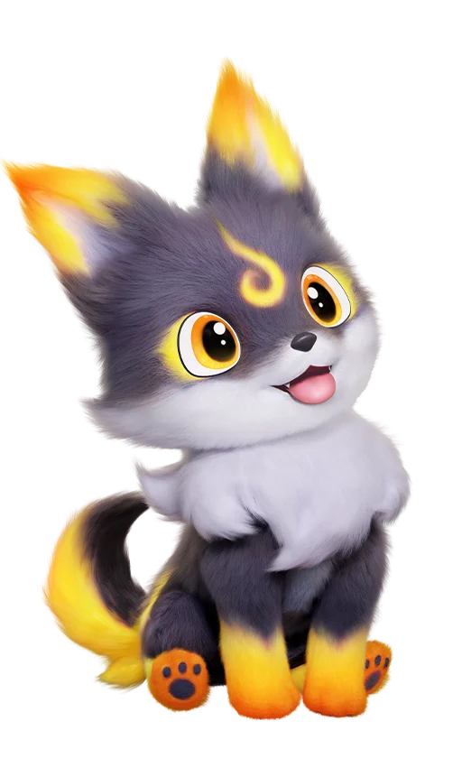 Emberpup (Mountain Woods), a Fire Aniimo