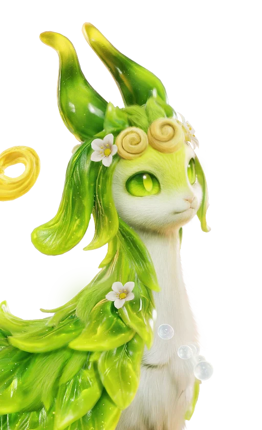 Glameep, a Grass Aniimo
