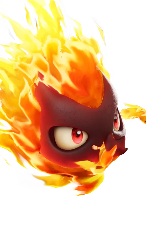 Sparki, a Fire Aniimo