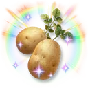 Huge Colorful Sparkling Potato icon