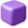 Building Block - Neon Purple