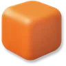 Building Block - Orange-Red
