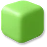 Building Block - Soft Yellow-Green