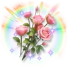 Colorful Sparkling Rose
