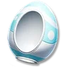 Frost-White Egg Hat