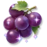 Huge Sparkling Grapes