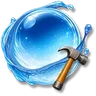 Semi-finished Cheekie Dewdrop Crystal