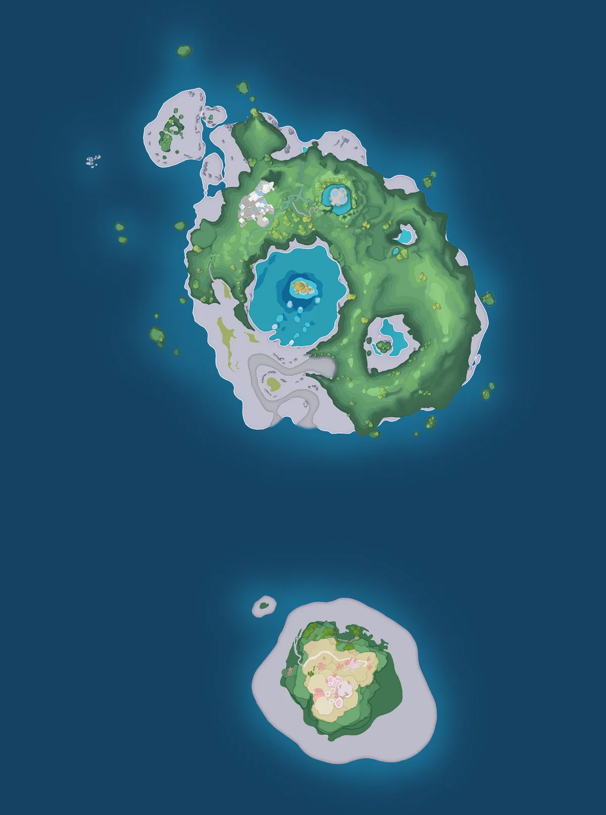 Map of Crescent Bay
