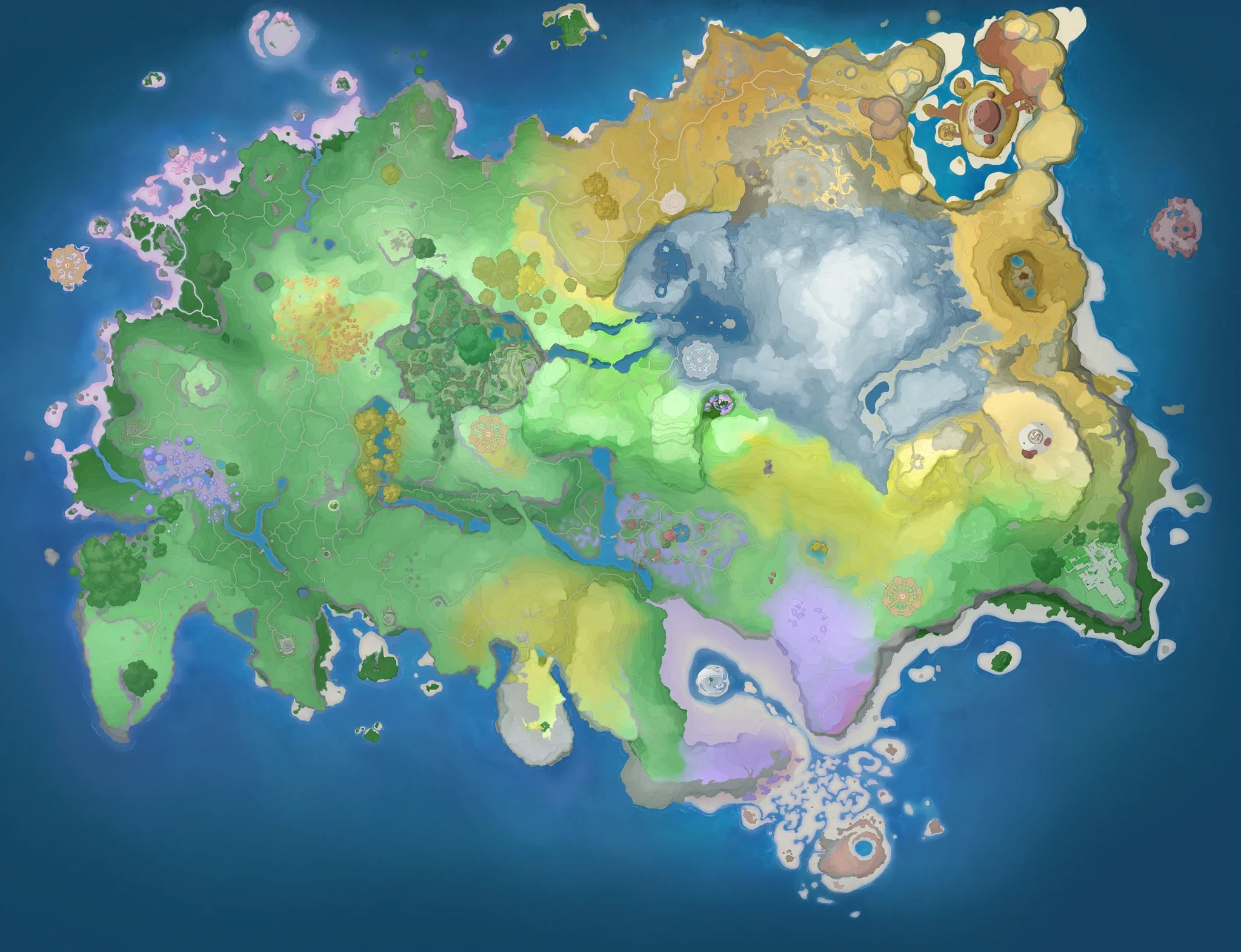 Breezy Plains map
